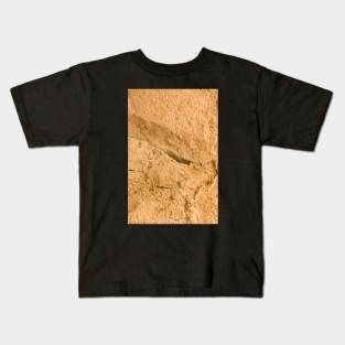 A crack in a sand Kids T-Shirt